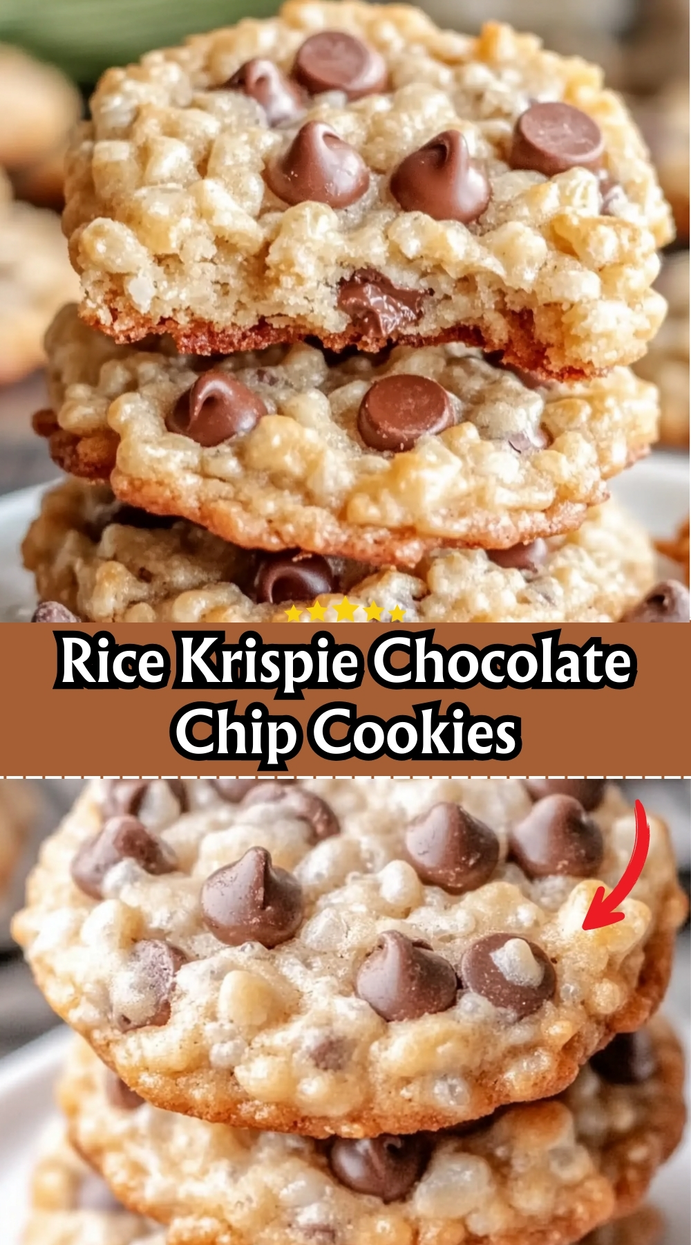Rice Krispie Chocolate Chip Cookies